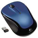 Logitech® M325 Wireless Mouse, 2.4 Ghz Frequency-30 Ft Wireless Range, Left-right Hand Use, Blue freeshipping - TVN Wholesale 