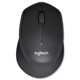 Logitech® M330 Silent Plus Mouse, 2.4 Ghz Frequency-33 Ft Wireless Range, Right Hand Use, Black freeshipping - TVN Wholesale 
