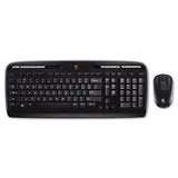 Logitech® Mk320 Wireless Keyboard + Mouse Combo, 2.4 Ghz Frequency-30 Ft Wireless Range, Black freeshipping - TVN Wholesale 