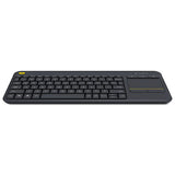 Logitech® Wireless Touch Keyboard K400 Plus, Black freeshipping - TVN Wholesale 