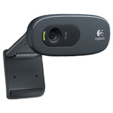 Logitech® C270 Hd Webcam, 1280 Pixels X 720 Pixels, 1 Mpixel, Black freeshipping - TVN Wholesale 