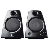Logitech® Z130 Compact 2.0 Stereo Speakers, 3.5mm Jack, Black freeshipping - TVN Wholesale 