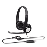 Logitech® H390 Usb Headset W-noise-canceling Microphone freeshipping - TVN Wholesale 