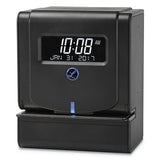 Lathem® Time Heavy-duty Thermal Time Clock, Digital Display, Charcoal freeshipping - TVN Wholesale 