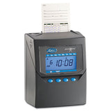 Lathem® Time 7500e Totalizing Time Recorder, Lcd Display, Charcoal freeshipping - TVN Wholesale 