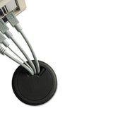 Cord Away® Grommet, Adjustable, 2" Diameter, Black freeshipping - TVN Wholesale 