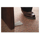 Master Caster® Big Foot Doorstop, No Slip Rubber Wedge, 2.25w X 4.75d X 1.25h, Beige freeshipping - TVN Wholesale 