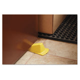 Master Caster® Giant Foot Doorstop, No-slip Rubber Wedge, 3.5w X 6.75d X 2h, Safety Yellow freeshipping - TVN Wholesale 
