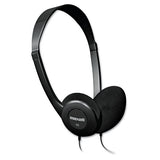 Maxell® Hp-100 Headphones, Black freeshipping - TVN Wholesale 