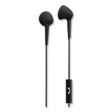 Maxell® Jelleez Earbuds, 4 Ft Cord, Black freeshipping - TVN Wholesale 