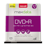 Maxell® Dvd+r High-speed Recordable Disc, 4.7 Gb, 16x, Spindle, Silver, 25-pack freeshipping - TVN Wholesale 