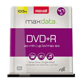 Dvd+r High-speed Recordable Disc, 4.7 Gb, 16x, Spindle, Silver, 50-pack