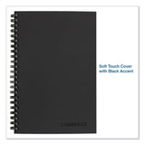 Cambridge® Wirebound Guided Quicknotes Notebook, 1 Subject, List-management Format, Dark Gray Cover, 8 X 5, 80 Sheets freeshipping - TVN Wholesale 