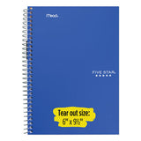 Five Star® Wirebound Notebook, 2 Subject, Medium-college Rule, Randomly Assorted Covers, 9.5 X 6, 100 Sheets freeshipping - TVN Wholesale 