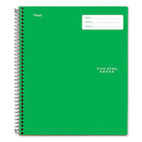 Five Star® Interactive Notebook, 1 Subject, Medium-college Rule, Green Cover, 11 X 8.5, 100 Sheets freeshipping - TVN Wholesale 