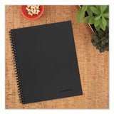Cambridge® Wirebound Business Notebook, 1 Subject, Wide-legal Rule, Black Linen Cover, 9.5 X 6.63, 80 Sheets freeshipping - TVN Wholesale 