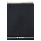 Cambridge® Stiff-back Wire Bound Pad, Wide-legal Rule, Numbered (1-28 Front, 29-56 Back), Black-blue Cover, 70 White 8.5 X 11.5 Sheets freeshipping - TVN Wholesale 