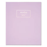 Cambridge® Workstyle Notebook, Casebound, 1 Subject, Wide-legal Rule, Lavender Cover, 11 X 9, 80 Sheets freeshipping - TVN Wholesale 