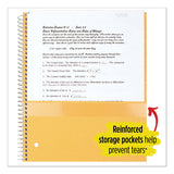 Five Star® Wirebound Notebook, 1 Subject, Medium-college Rule, Red Cover, 11 X 8.5, 100 Sheets freeshipping - TVN Wholesale 