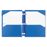 Five Star® Snap-in Plastic Folder, 20-sheet Capacity, 11 X 8.5, Assorted, Snap Closure, 2-set freeshipping - TVN Wholesale 