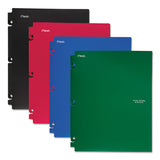 Five Star® Snap-in Plastic Folder, 20-sheet Capacity, 11 X 8.5, Assorted, Snap Closure, 4-set freeshipping - TVN Wholesale 