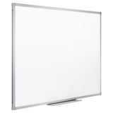 Mead® Dry-erase Board, Melamine Surface, 72 X 48, Silver Aluminum Frame freeshipping - TVN Wholesale 