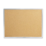 Mead® Cork Bulletin Board, 24 X 18, Silver Aluminum Frame freeshipping - TVN Wholesale 