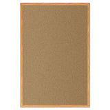 Mead® Cork Bulletin Board, 48 X 36, Oak Frame freeshipping - TVN Wholesale 