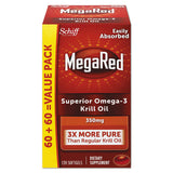 MegaRed® Omega-3 Krill Oil Softgel, 120-bottle freeshipping - TVN Wholesale 