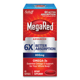 MegaRed® Advanced 6x Absorption Omega, 800 Mg, 40 Count freeshipping - TVN Wholesale 