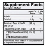 MegaRed® Advanced 4-in-1 Omega-3 Softgel, 500 Mg, 80 Count freeshipping - TVN Wholesale 