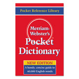 Merriam Webster® Pocket Dictionary, Paperback, 416 Pages freeshipping - TVN Wholesale 