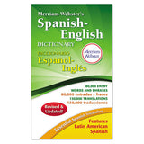 Merriam Webster® Merriam-webster’s Spanish-english Dictionary, 928 Pages freeshipping - TVN Wholesale 