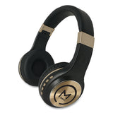 Morpheus 360® Serenity Stereo Wireless Headphones With Microphone, Black With Gold Accents freeshipping - TVN Wholesale 