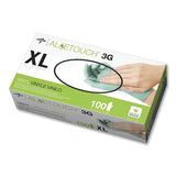 Medline Aloetouch 3g Synthetic Exam Gloves - Ca Only, Green, X-large, 100-box freeshipping - TVN Wholesale 
