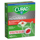 Curad® Bloodstop Sterile Hemostat Gauze Pad, 1 X 1, 10-box freeshipping - TVN Wholesale 