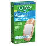 Ouchless Flex Fabric Bandages, 1.65 X 4, 8-box