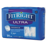 Medline Fitright Ultra Protective Underwear, Medium, 28" To 40" Waist, 20-pack, 4 Pack-carton freeshipping - TVN Wholesale 