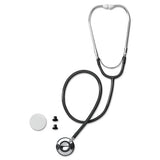 Medline Dual-head Stethoscope, 22" Long, Black Tube freeshipping - TVN Wholesale 