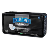 Medline Fitright Active Male Guards, 6" X 11", White, 52-pack, 4 Pack-carton freeshipping - TVN Wholesale 