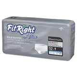 Medline Fitright Active Male Guards, 6" X 11", White, 52-pack freeshipping - TVN Wholesale 