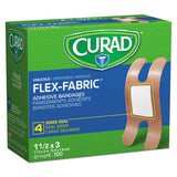 Curad® Flex Fabric Bandages, Knuckle, 1.5 X 3, 100-box freeshipping - TVN Wholesale 