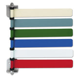 Medline Room Id Flag System, 6 Flags, Primary Colors freeshipping - TVN Wholesale 