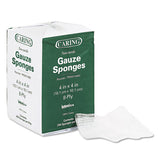 Caring Woven Gauze Sponges, Non-sterile, 8-ply, 4 X 4, 200-pack