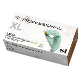 Medline Professional Latex Exam Gloves With Aloe, X-large, Green, 90-box freeshipping - TVN Wholesale 