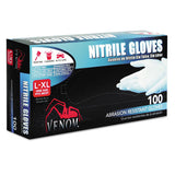 Medline Venom Nitrile Exam Gloves, L-x-large, Blue, Powder-free, 100-box freeshipping - TVN Wholesale 