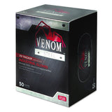 Medline Venom Steel Industrial Nitrile Gloves, Large, Black, Powder-free, 50-box freeshipping - TVN Wholesale 