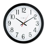 Howard Miller® Gallery Wall Clock, 16" Overall Diameter, Black Case, 1 Aa (sold Separately) freeshipping - TVN Wholesale 