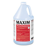 Maxim® Neutral Disinfectant, Lemon Scent, 1 Gal Bottle, 4-carton freeshipping - TVN Wholesale 