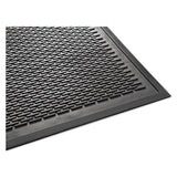 Guardian Clean Step Outdoor Rubber Scraper Mat, Polypropylene, 36 X 60, Black freeshipping - TVN Wholesale 